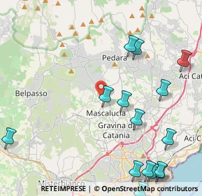 Mappa Via Siracusa, 95030 Mascalucia CT, Italia (6.44067)