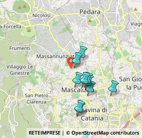 Mappa Via Siracusa, 95030 Mascalucia CT, Italia (2.01818)