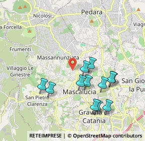 Mappa Via Siracusa, 95030 Mascalucia CT, Italia (2.115)