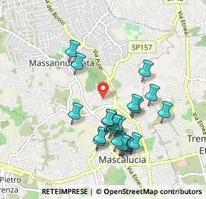 Mappa Via Siracusa, 95030 Mascalucia CT, Italia (0.9915)