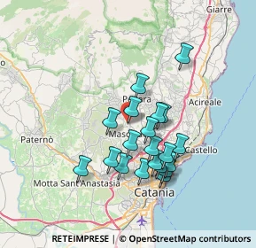 Mappa Via Siracusa, 95030 Mascalucia CT, Italia (6.755)