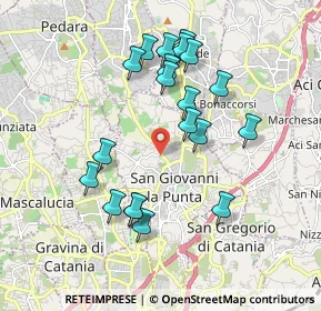 Mappa Via Savona, 95037 San Giovanni La Punta CT, Italia (2.0225)