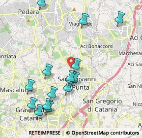 Mappa Via Savona, 95037 San Giovanni La Punta CT, Italia (2.55786)