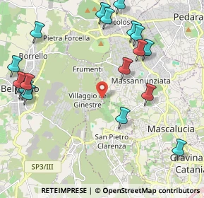 Mappa Via Trapani, 95030 Mascalucia CT, Italia (2.95722)