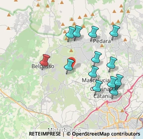 Mappa Via Trapani, 95030 Mascalucia CT, Italia (4.11385)