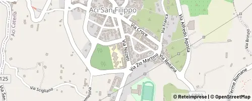 Mappa Aci Catena