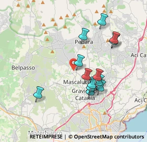 Mappa Via Ragusa, 95030 Mascalucia CT, Italia (3.79769)