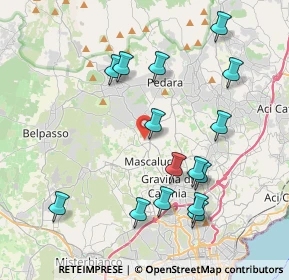 Mappa Via Ragusa, 95030 Mascalucia CT, Italia (4.68733)