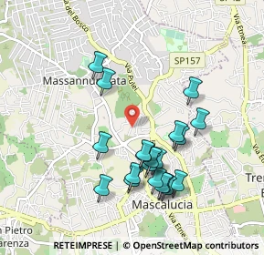 Mappa Via Ragusa, 95030 Mascalucia CT, Italia (1.011)