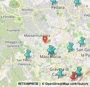 Mappa Via Ragusa, 95030 Mascalucia CT, Italia (3.33273)