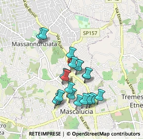 Mappa SP 10, 95030 Mascalucia CT, Italia (0.8745)