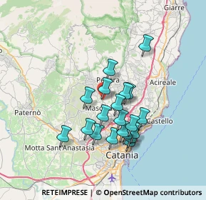 Mappa Via Annunziata, 95030 Mascalucia CT, Italia (6.6685)