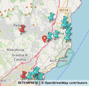 Mappa Via Andrea Caponnetto, 95028 Maugeri CT, Italia (5.63063)