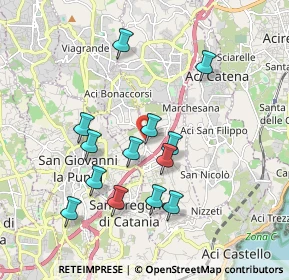 Mappa Via Andrea Caponnetto, 95028 Maugeri CT, Italia (1.97154)