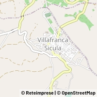 Map Villafranca Sicula