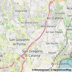 Mappa San Giovanni la Punta