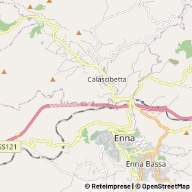 Mappa Calascibetta