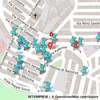 Mappa Via Vittime di Nassiriya, 93014 Mussomeli CL, Italia (0.07391)