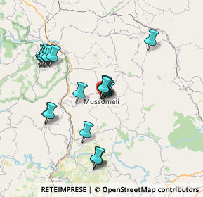 Mappa Via Palermo, 93014 Mussomeli CL, Italia (7.667)