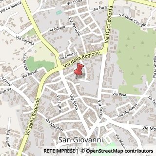Mappa Via giuseppe garibaldi 86, 95020 San Giovanni la Punta, Catania (Sicilia)