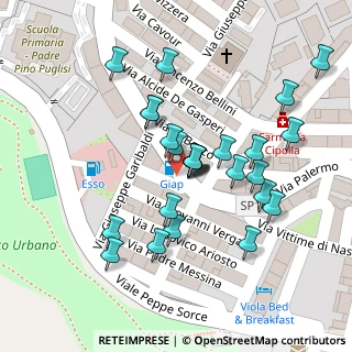 Mappa Via San Giovanni Bosco, 93014 Mussomeli CL, Italia (0.05385)