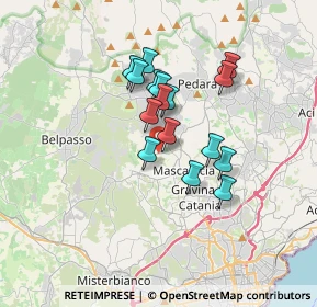 Mappa Via Capo Calavà, 95030 Mascalucia CT, Italia (2.95188)