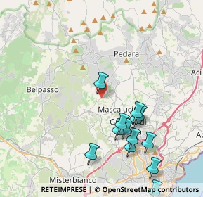 Mappa Via Capo Calavà, 95030 Mascalucia CT, Italia (4.90231)