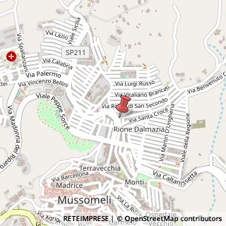Mappa Via Palermo, 106, 93014 Mussomeli, Caltanissetta (Sicilia)