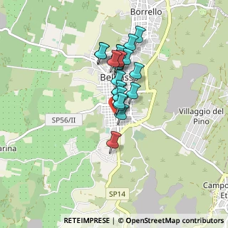 Mappa Via I Retta di Ponente, 95032 Belpasso CT, Italia (0.6885)