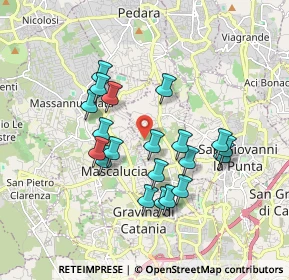 Mappa Via Mascalucia, 95030 Tremestieri Etneo CT, Italia (1.8075)