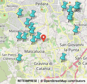 Mappa Via Mascalucia, 95030 Tremestieri Etneo CT, Italia (2.78389)