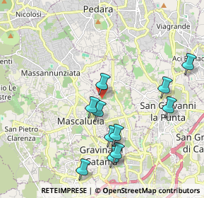 Mappa Via Mascalucia, 95030 Tremestieri Etneo CT, Italia (2.28455)