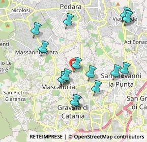 Mappa Via Mascalucia, 95030 Tremestieri Etneo CT, Italia (2.29188)