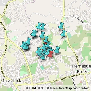 Mappa Via Mascalucia, 95030 Tremestieri Etneo CT, Italia (0.40357)