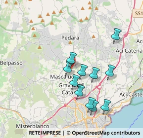 Mappa Via Mascalucia, 95030 Tremestieri Etneo CT, Italia (3.83818)