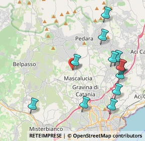 Mappa Via Giovanni Boccaccio, 95030 Mascalucia CT, Italia (5.3075)