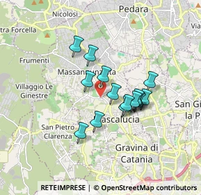 Mappa Via Giovanni Boccaccio, 95030 Mascalucia CT, Italia (1.45333)