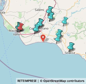 Mappa Via Pigafetta, 91022 Castelvetrano TP, Italia (17.131)