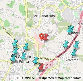 Mappa Via Verdina, 95028 Valverde CT, Italia (1.50867)