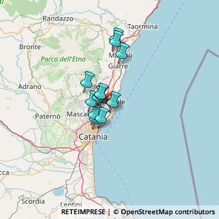 Mappa Via Oliveri, 95024 Acireale CT, Italia (9.73083)
