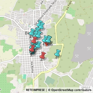 Mappa Via VI Retta di Levante, 95032 Belpasso CT, Italia (0.355)