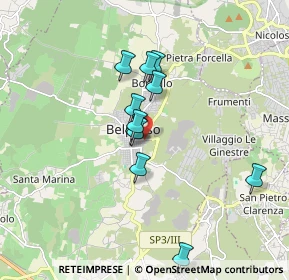 Mappa Via VI Retta di Levante, 95032 Belpasso CT, Italia (1.60455)
