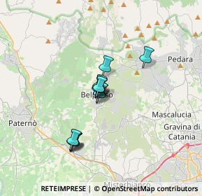 Mappa Via VI Retta di Levante, 95032 Belpasso CT, Italia (2.545)