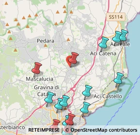 Mappa Via Brindisi, 95037 San Giovanni La Punta CT, Italia (6.38)