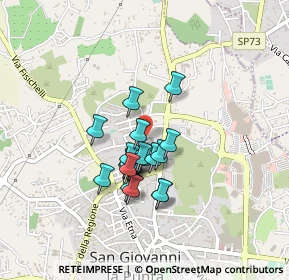 Mappa Via Brindisi, 95037 San Giovanni La Punta CT, Italia (0.3475)