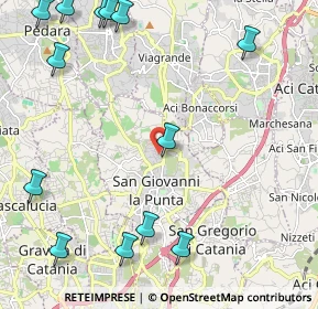 Mappa Via Napoli, 95037 San Giovanni La Punta CT, Italia (3.42462)