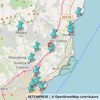 Mappa Via Norma, 95028 Maugeri CT, Italia (5.72923)