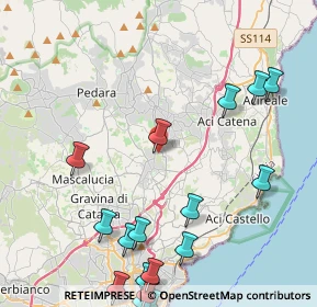 Mappa Via delle Ciliege, 95037 San Giovanni La Punta CT, Italia (6.35176)