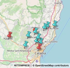 Mappa Via Mimosa, 95030 Tremestieri Etneo CT, Italia (6.55091)