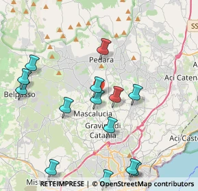 Mappa Via Mimosa, 95030 Tremestieri Etneo CT, Italia (5.10643)